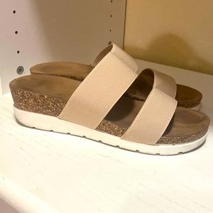 Madden girl slide on sandals